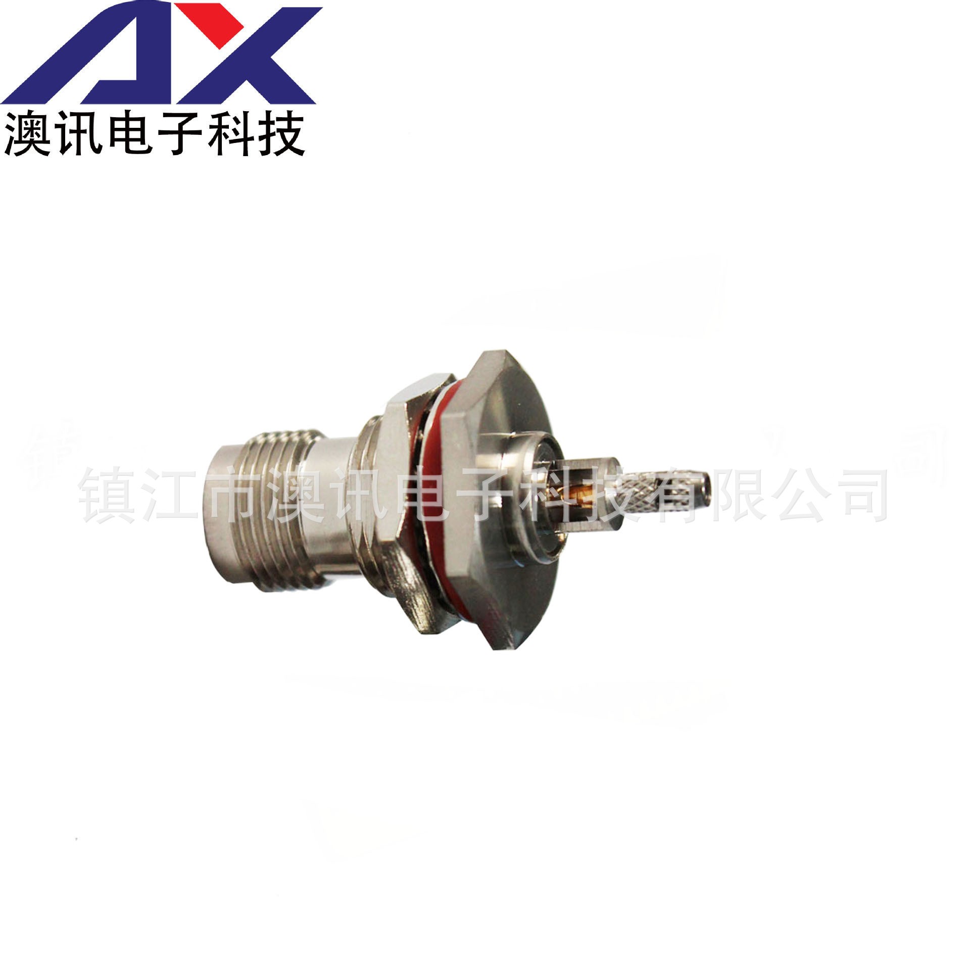 安装射频同轴连接器和组件的设计